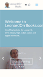 Mobile Screenshot of leonardorrbooks.com