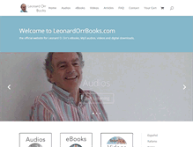 Tablet Screenshot of leonardorrbooks.com